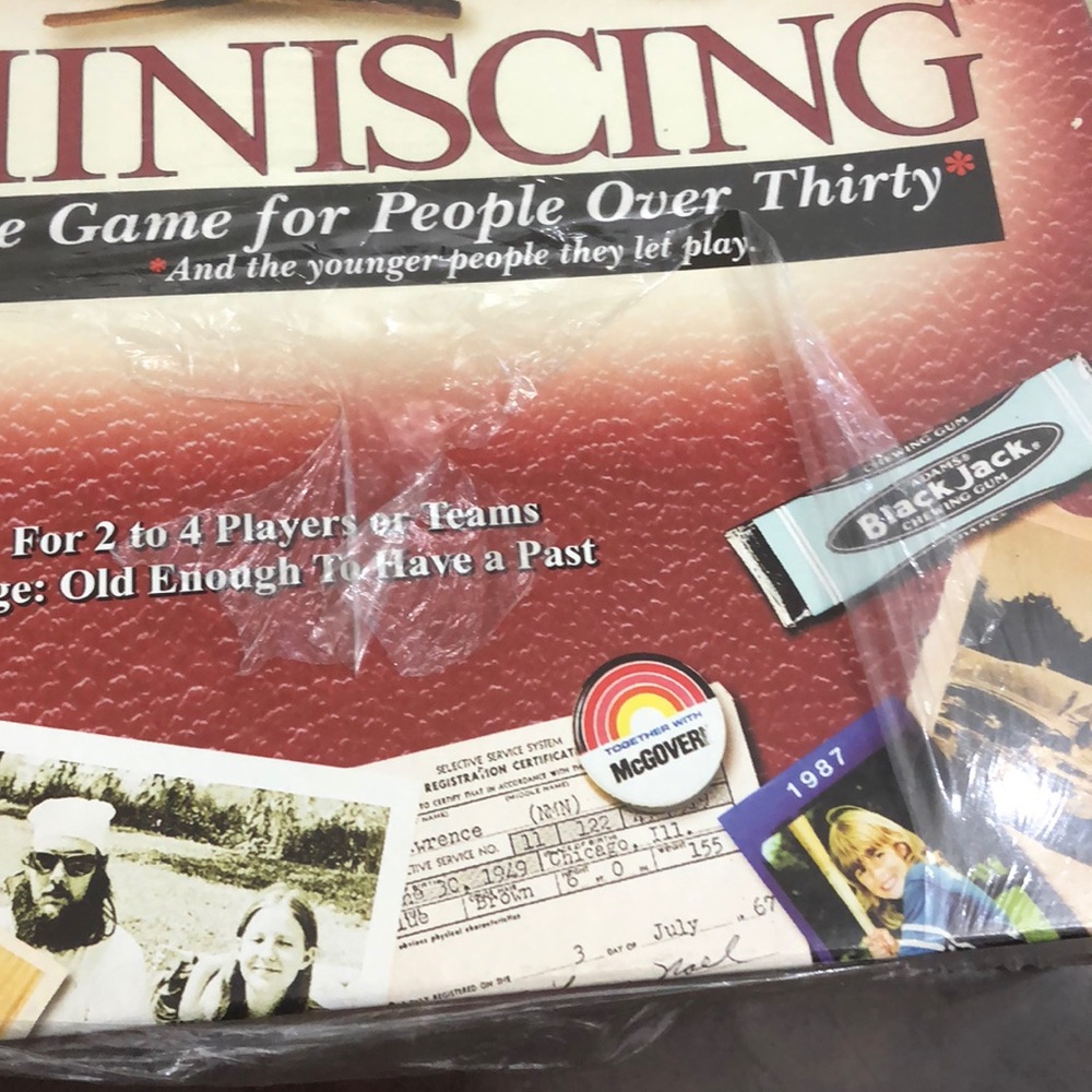 Reminiscing Board Game Adult Challenges fun - Picture 10 of 10